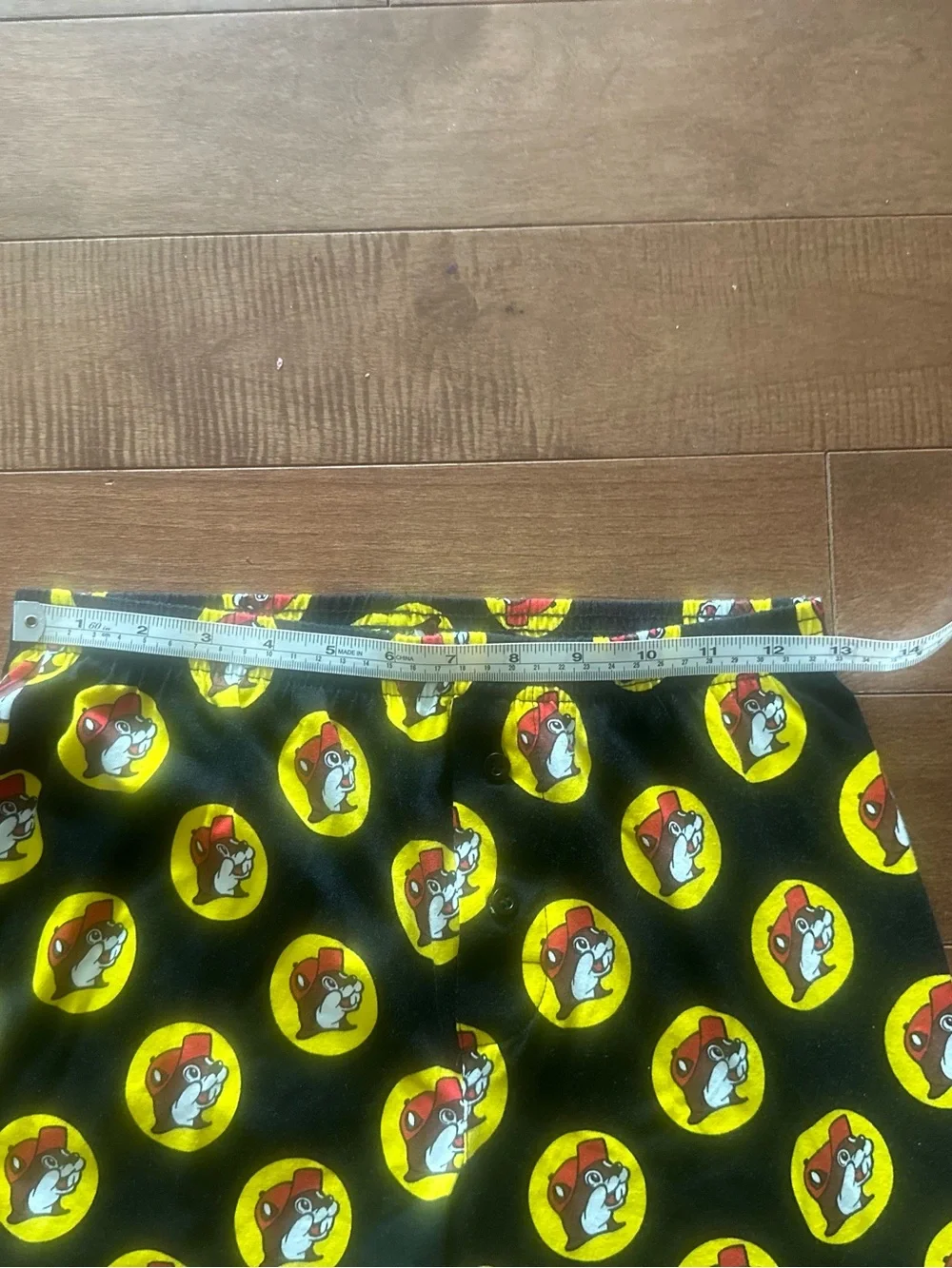 NWOT BUC-EE’s The Beaver, 95% Cotton Small Black Mens’ Button Boxer Shorts